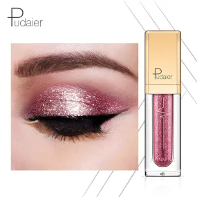 18 Colors Shine Smoky Eyeshadow Waterproof Dimond Glitter Liquid Cosmetic