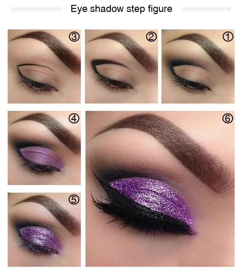 18 Colors Shine Smoky Eyeshadow Waterproof Dimond Glitter Liquid Cosmetic