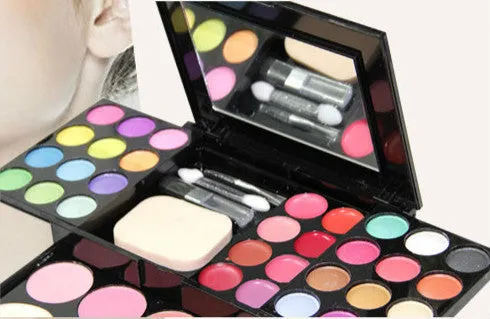 39 Bright Colors Eyeshadow Palette with Brushes