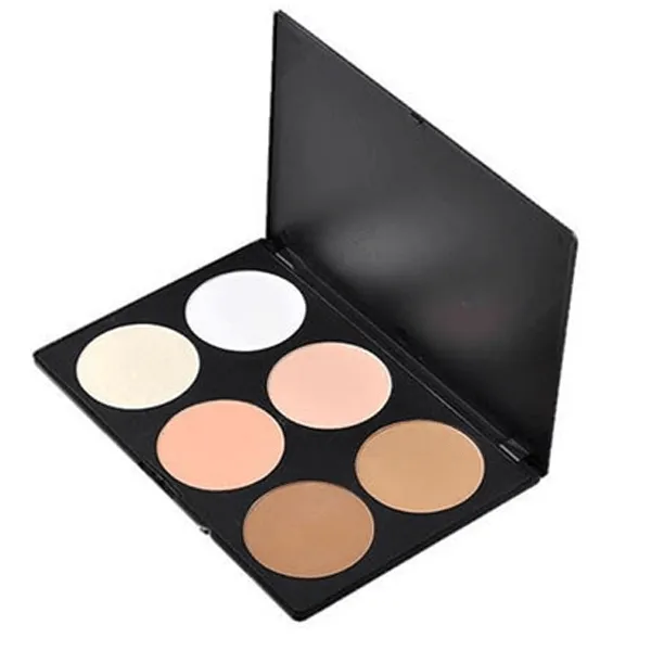 6 Color Blush Bronzer