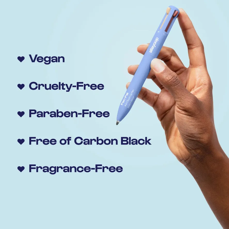 Alleyoop Pen Pal 4-in-1 Eye, Brow, Lip & Highlight Pen - Berry Busy