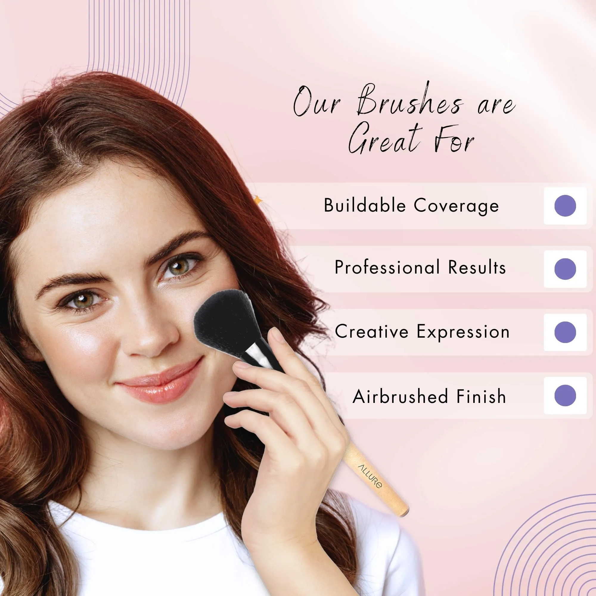 Allure Classic Powder Makeup Brush