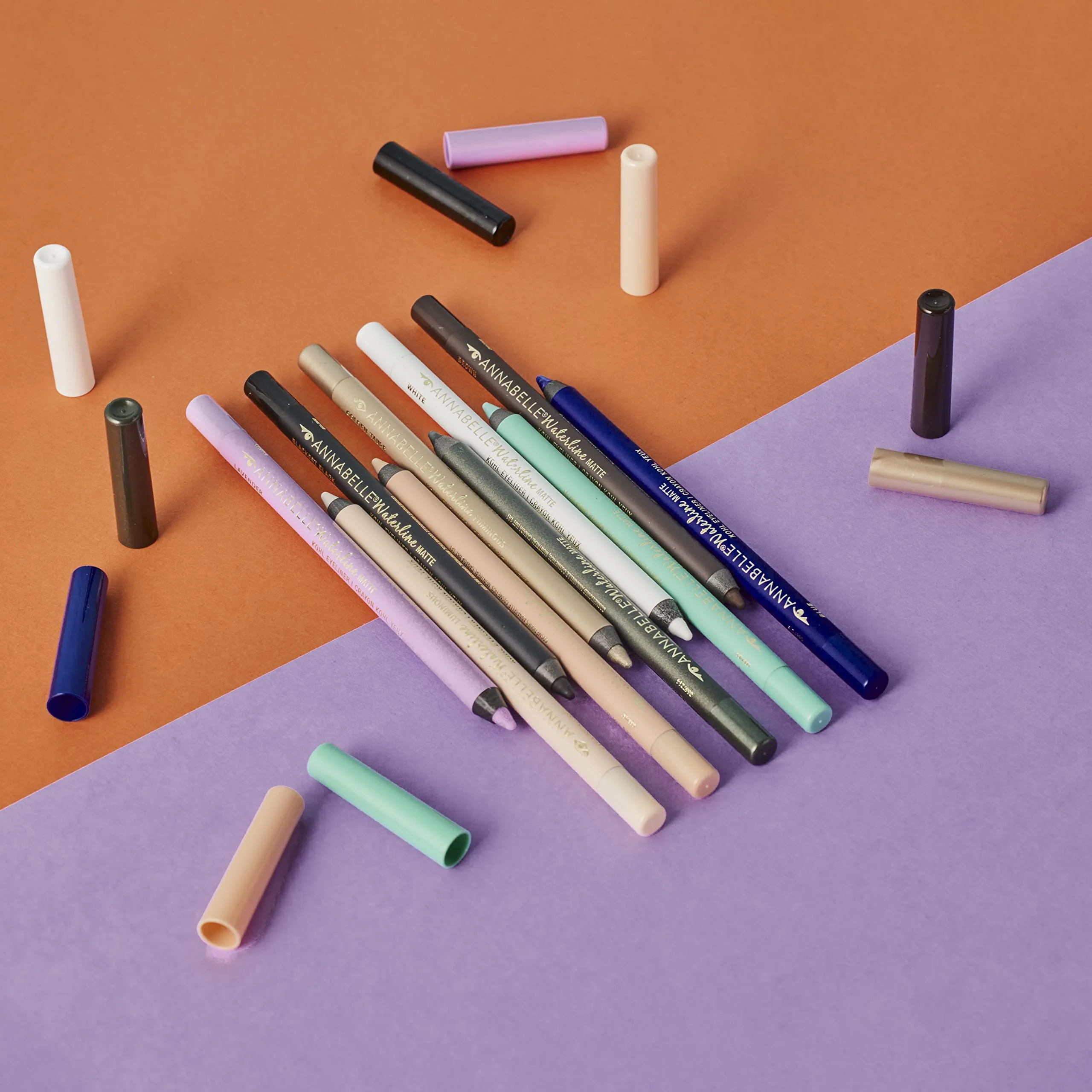 Annabelle Waterline Matte Kohl Eyeliner Pencil, Blackest Black, Intense Colours, Matte Finish, Easy-To-Apply, Long-Lasting 10h, Waterproof, Transferproof, Cruelty-Free, 1.2 g