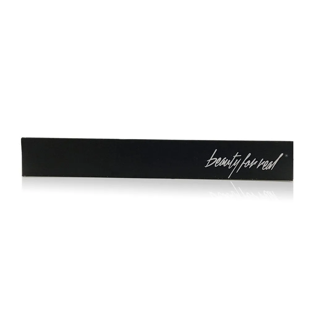 Beauty for Real Hi-Def Mascara, Just Black - Defining & Volumizing Lash Definer, Curls Lashes - Humidity & Smudge Proof - Micro Brush Ensures Versatile Application - 0.31 fl oz