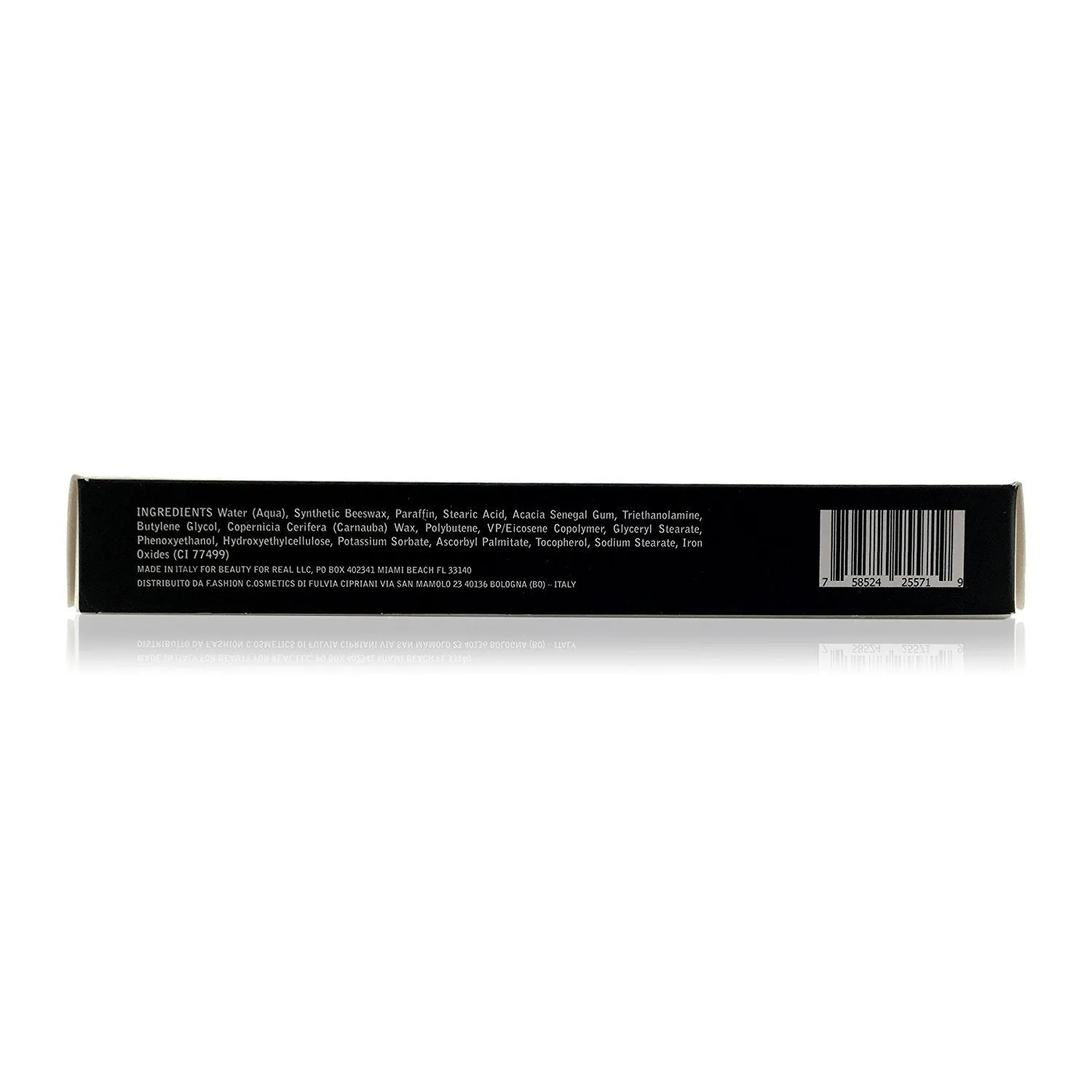 Beauty for Real Hi-Def Mascara, Just Black - Defining & Volumizing Lash Definer, Curls Lashes - Humidity & Smudge Proof - Micro Brush Ensures Versatile Application - 0.31 fl oz