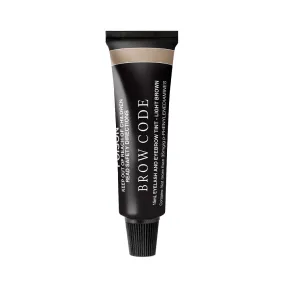 Brow Code Eyelash & Eyebrow Tint Light Brown 15ml