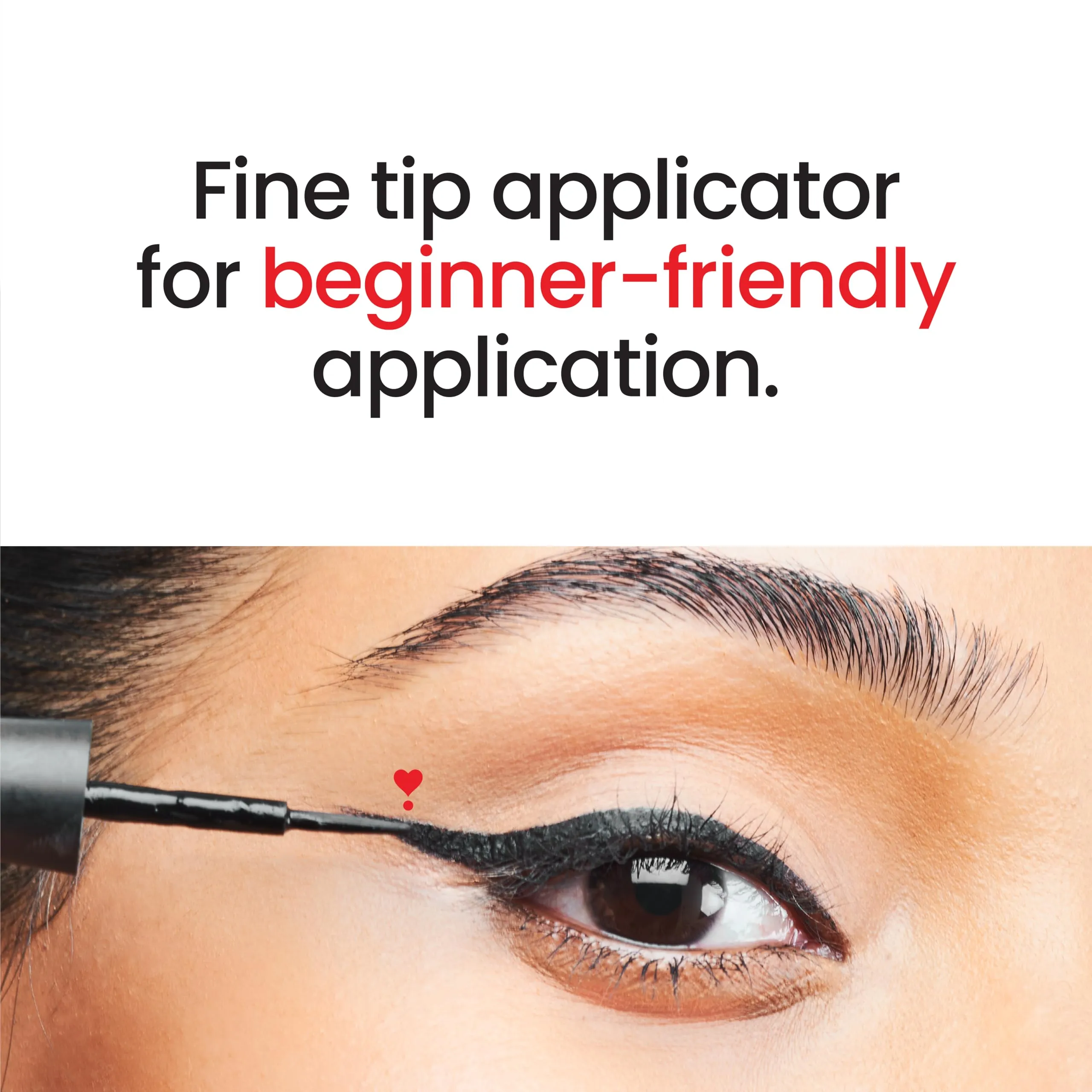 Color Cupid Eye Love It Eyeliner | All day wear | Easy application, Long stay & Quick drying | Jet Black - 3.5 ml