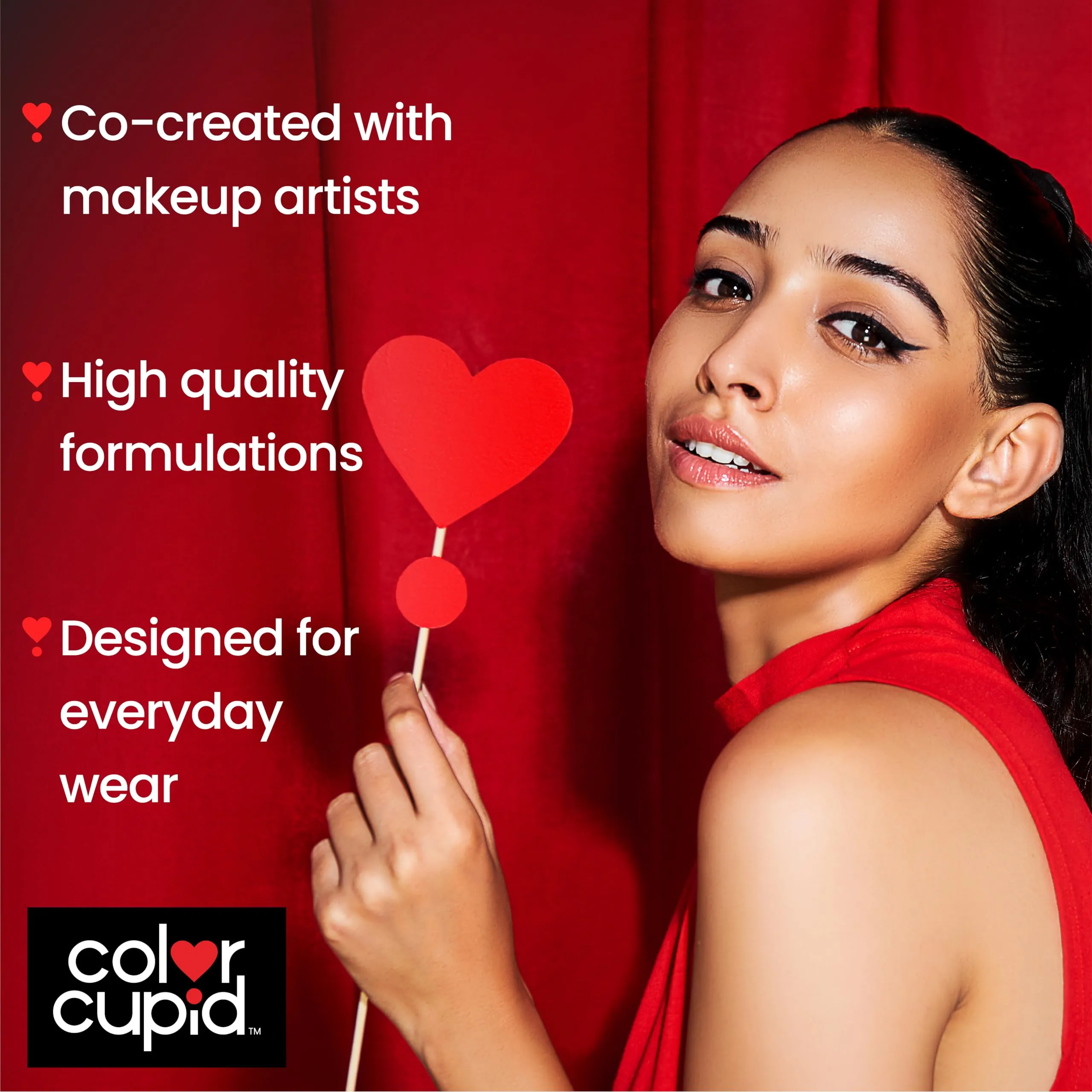 Color Cupid Eye Love It Eyeliner | All day wear | Easy application, Long stay & Quick drying | Jet Black - 3.5 ml