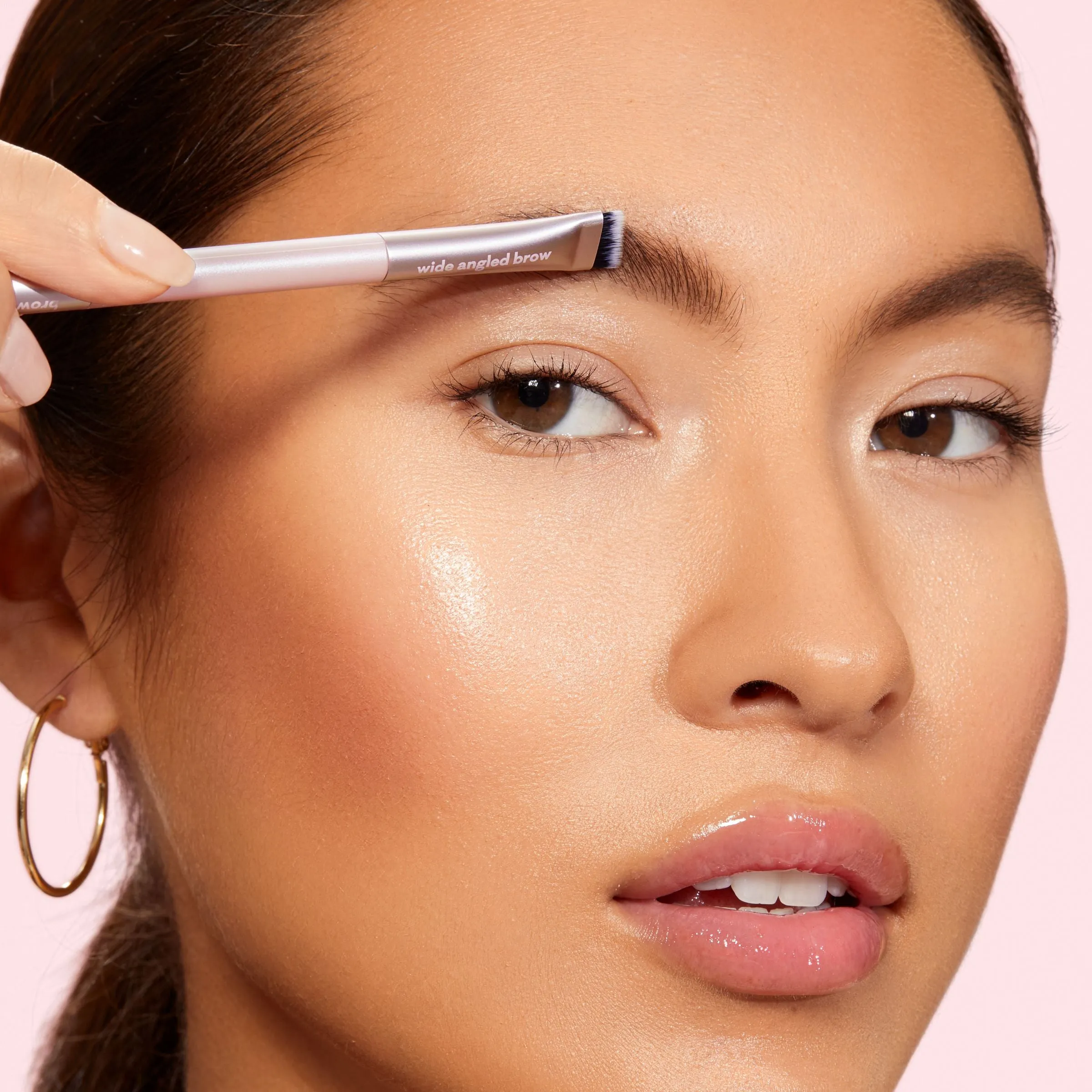 Dual-Ended Brow Brush