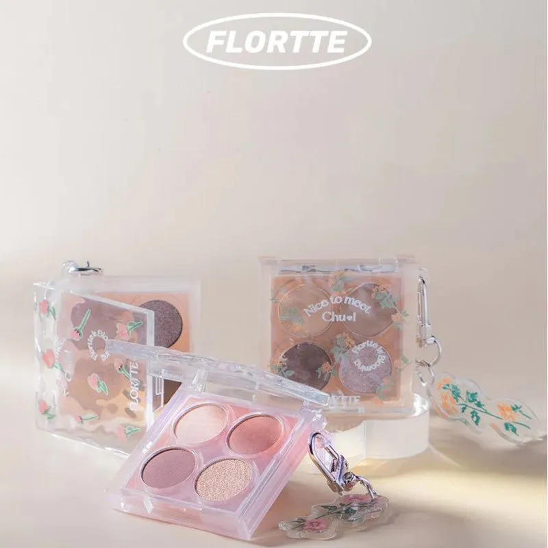 Flortte 4-Colour Eyeshadow Palette