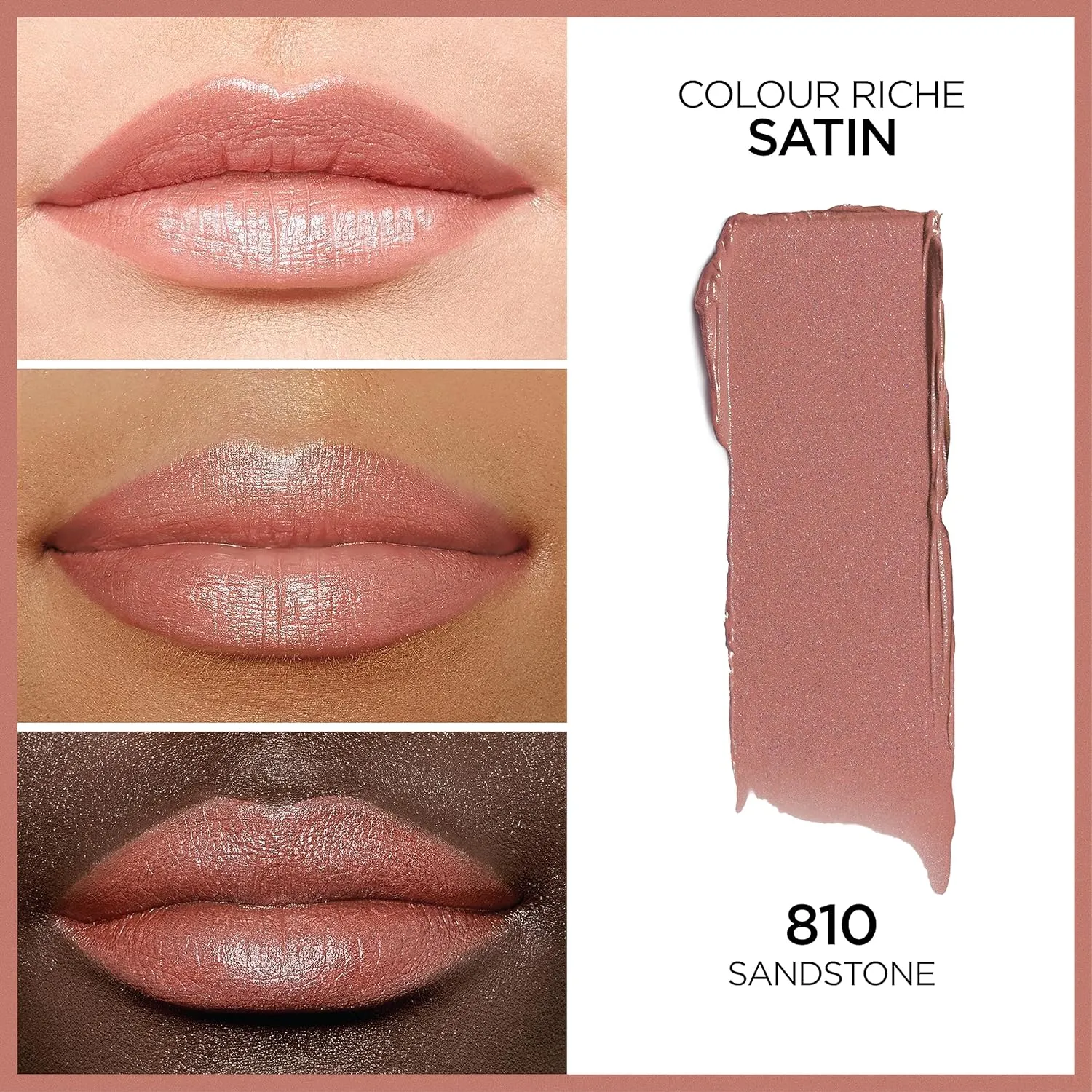 L’Oréal Paris Colour Riche Satin Lipstick for Moisturized Lips,Lip Makeup with Argan Oil and Vitamin E,0.13 Oz