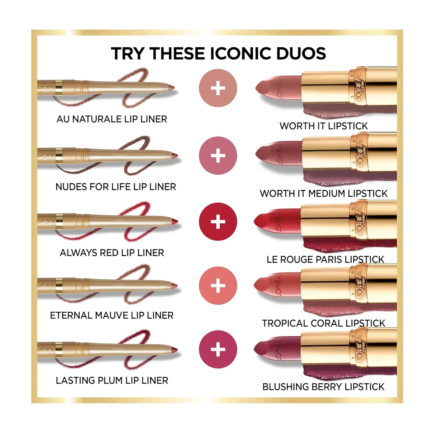 L’Oréal Paris Colour Riche Satin Lipstick for Moisturized Lips,Lip Makeup with Argan Oil and Vitamin E,0.13 Oz
