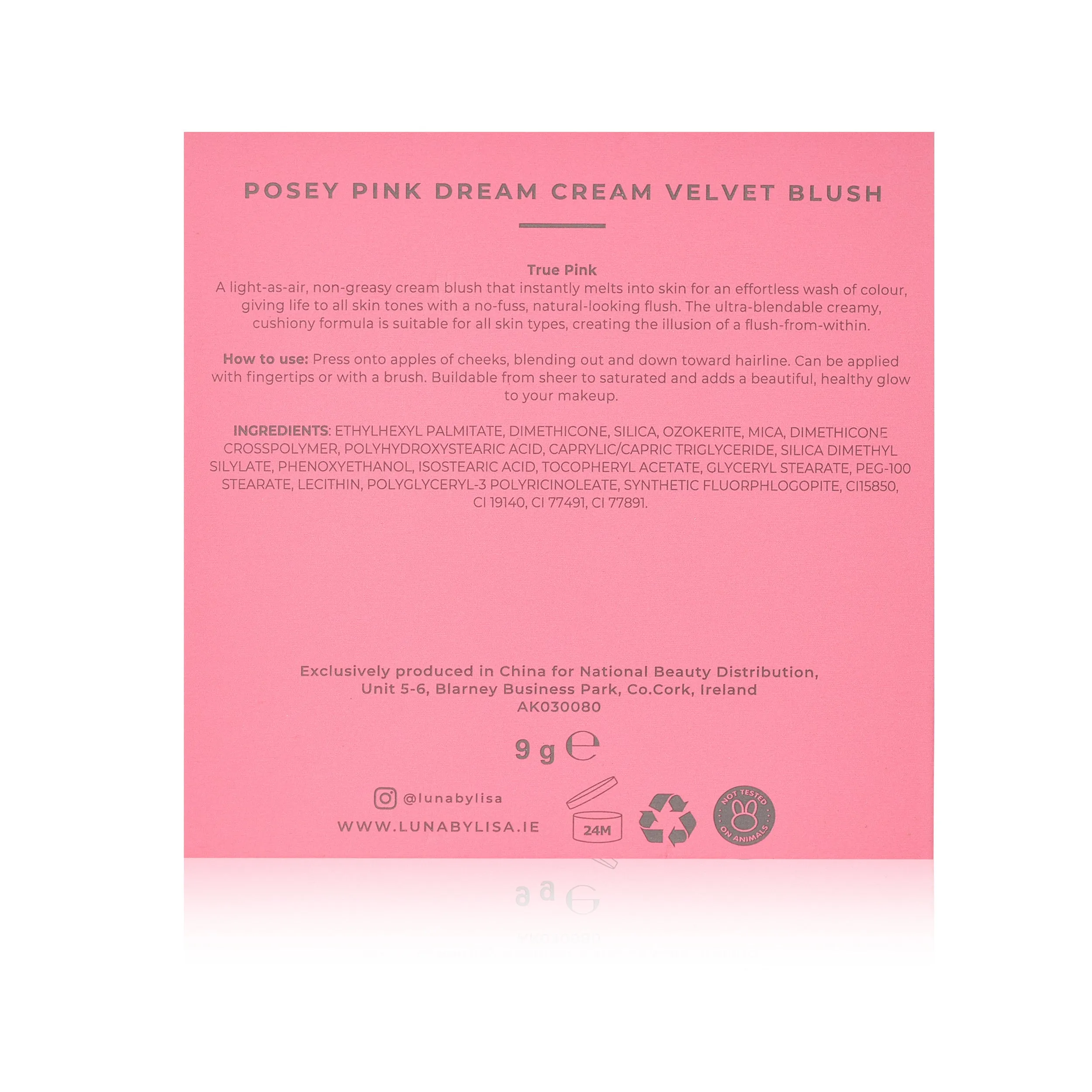 Luna by Lisa Cream Blush