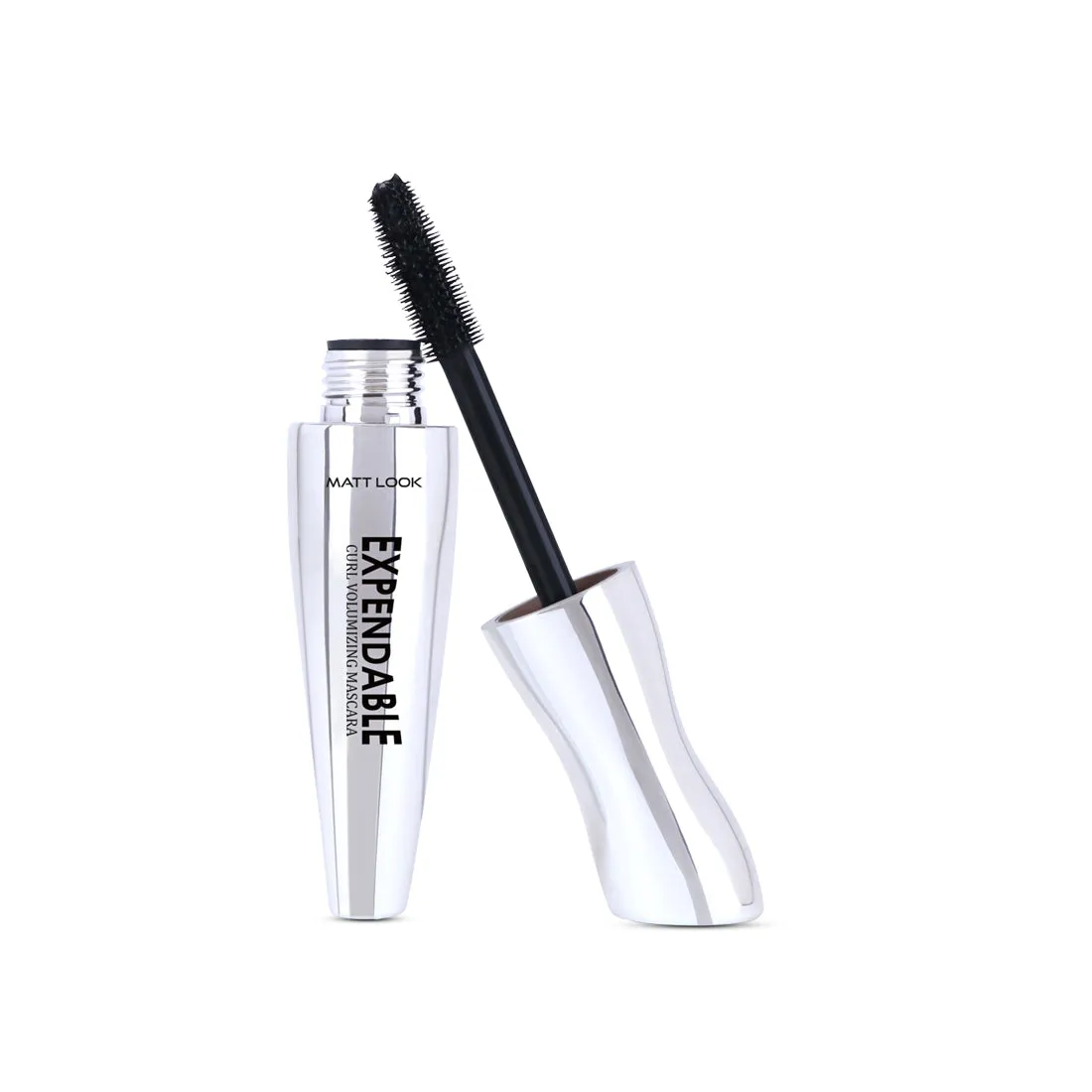 Mattlook Expendable Curl Volumizing Mascara, Instant 3X Volume, Clump- Free lashes, Water Proof, Lifts lashes effortlessly
