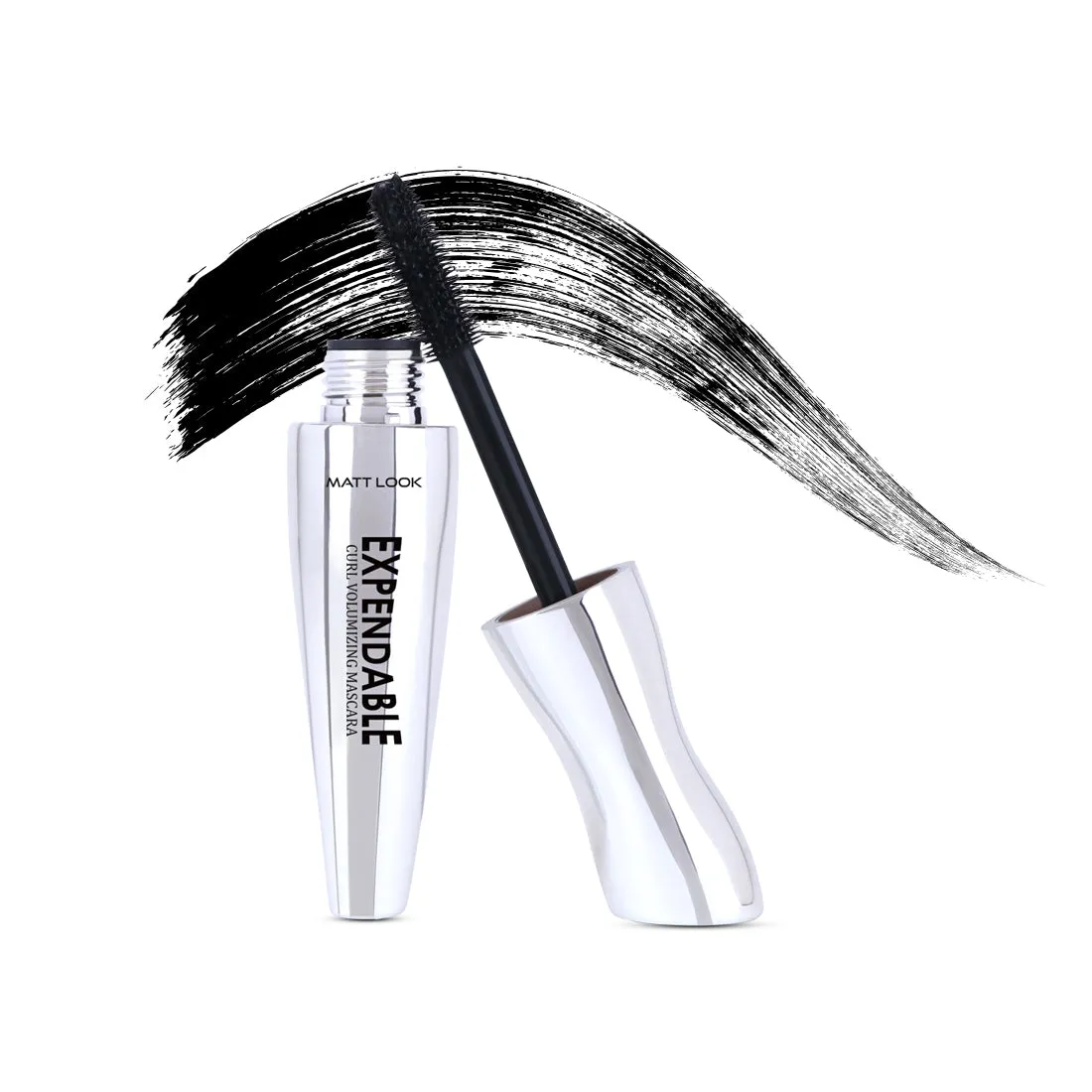 Mattlook Expendable Curl Volumizing Mascara, Instant 3X Volume, Clump- Free lashes, Water Proof, Lifts lashes effortlessly