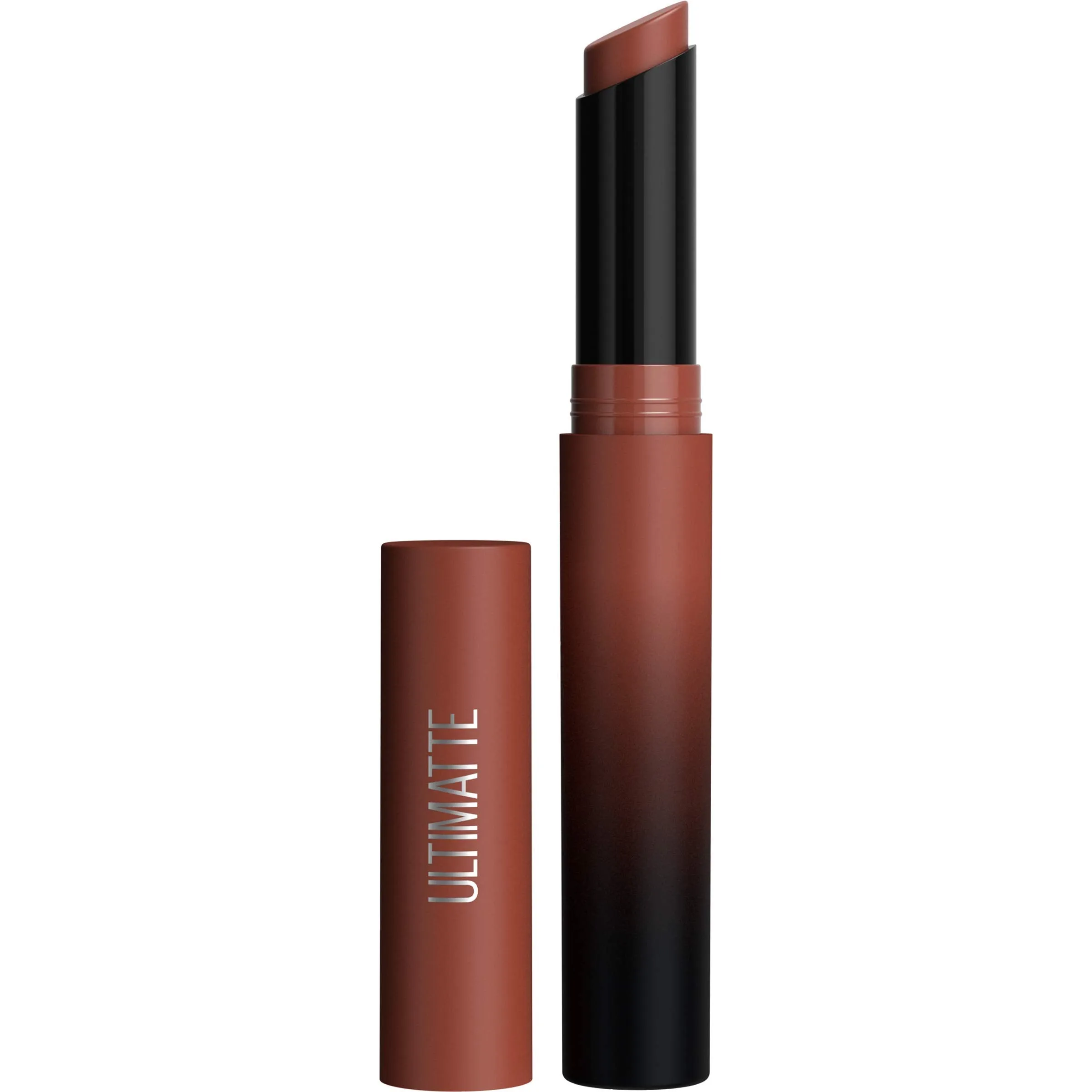 Maybelline New York, Color Sensational Ultimatte Lipstick Lightweight Comfortable Intense Pigment Soft Powder Matte Slim 0.06 oz., 999 MORE TRUFFLE, 1 Ounce