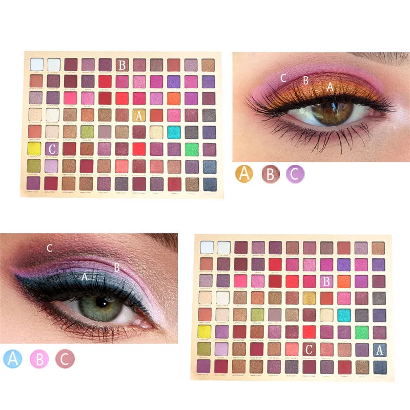 Pearly Matte Warm Eyeshadow Palette