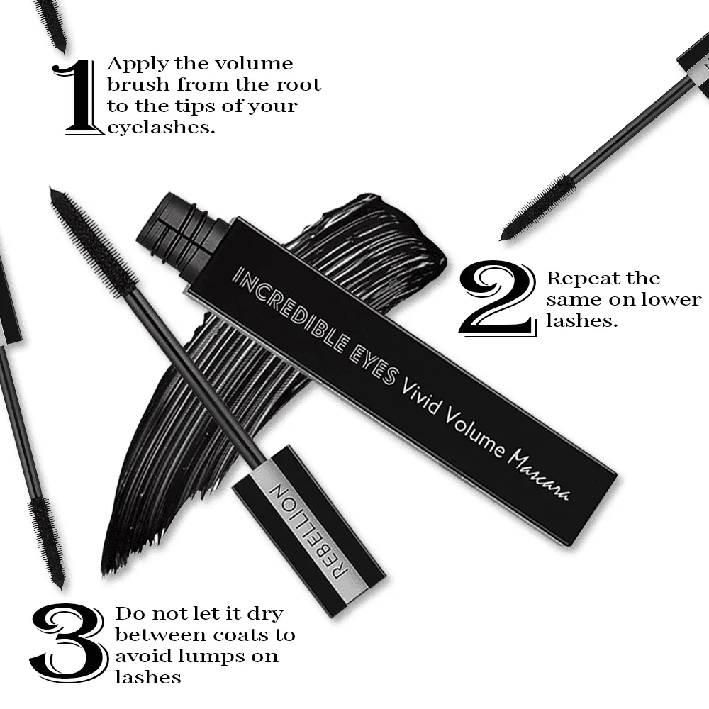 Rebellion Incredible Eye Vivid Volume Mascara