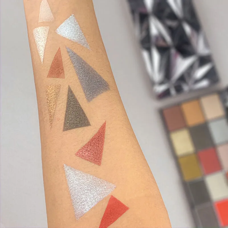 Revolution Beauty Glass Black Ice Shadow Palette