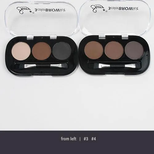 Starry 3 Color Brow Kit