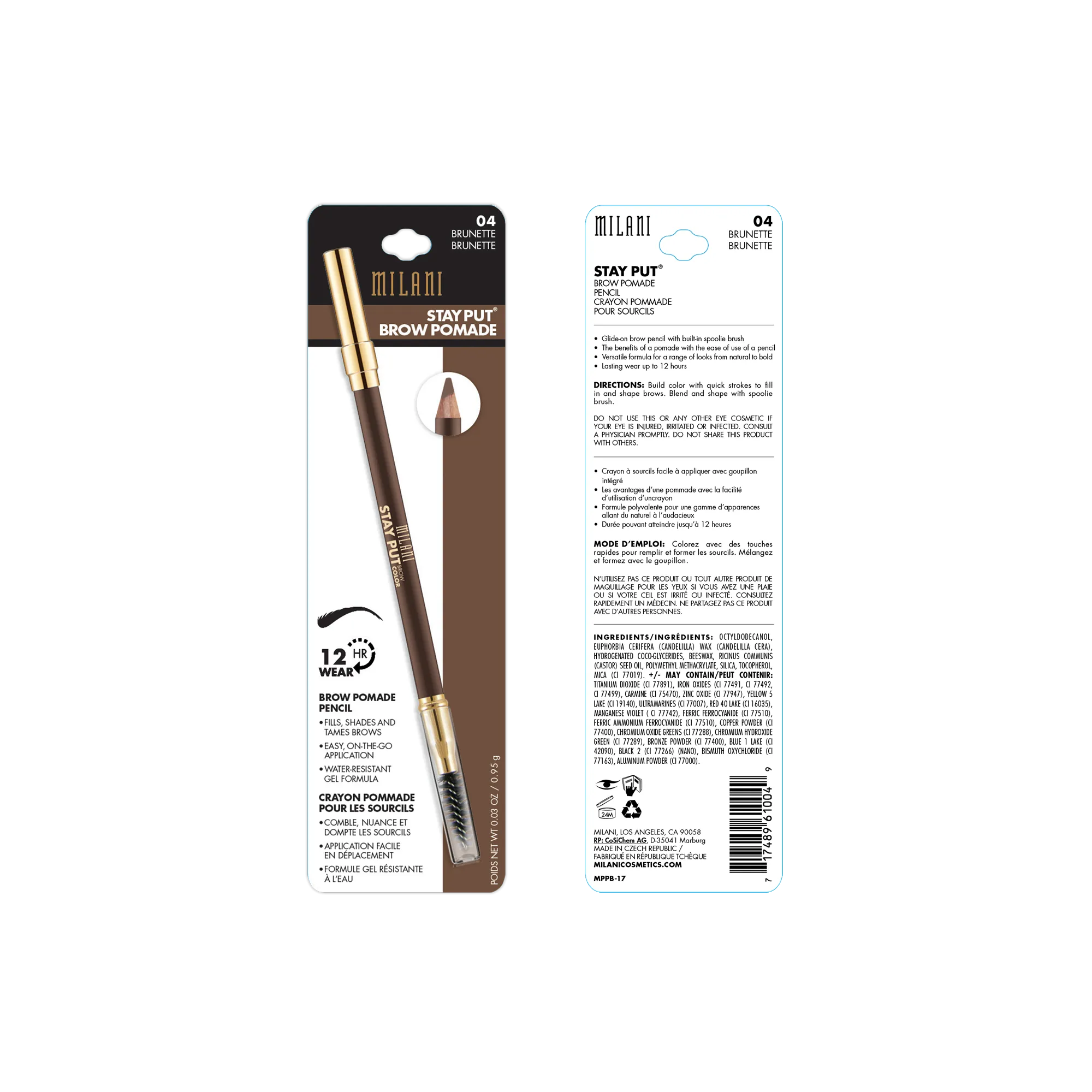 Stay Put® Brow Pomade Pencil